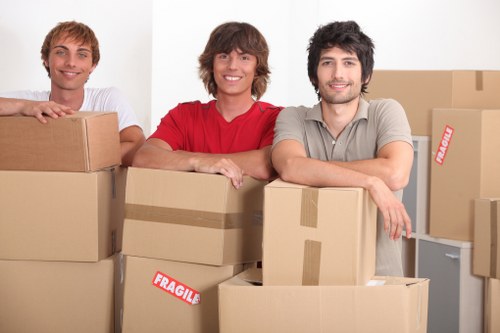 Careful packing materials for fragile items in a Crewshill relocation