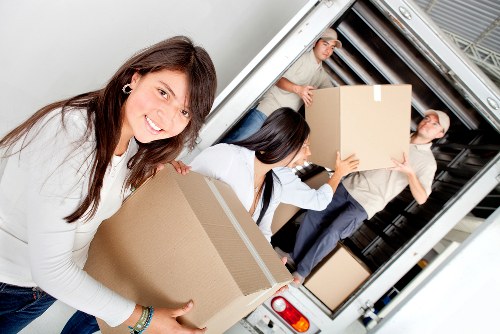 Organised packing process for a home move in Crewshill