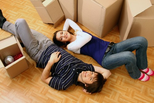 Packing and preparing belongings for long-term storage in Crewshill