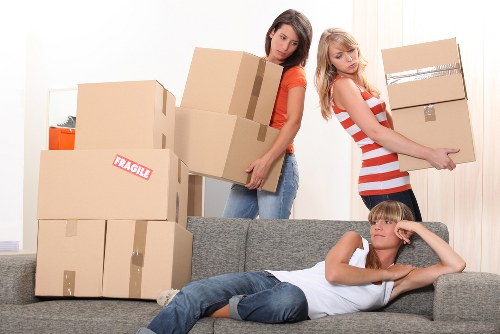 Customer choosing the right storage unit in Crewshill