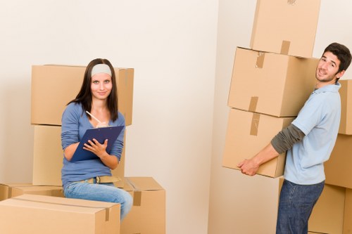 Crewshill apartment move with stairs and furniture handling
